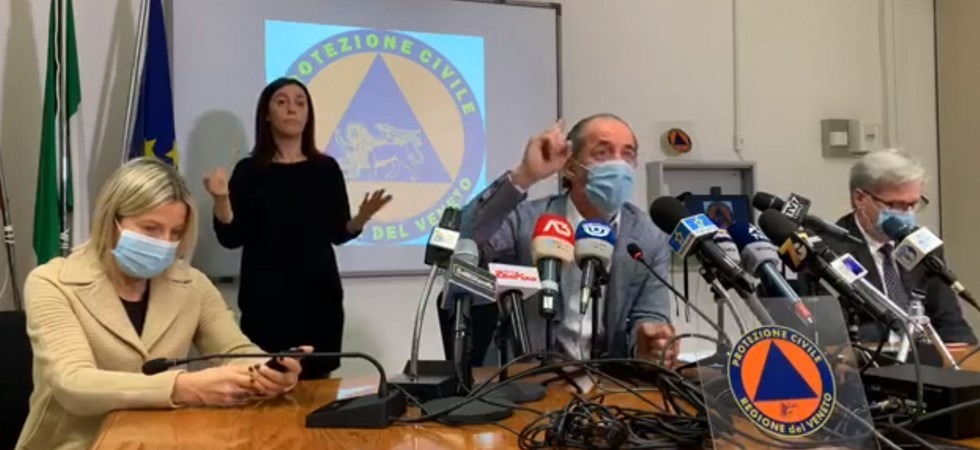 Coronavirus, Zaia contro gli assembramenti: Farò una nuova ordinanza per dare regole a chi non se le fa entrare in testa